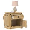vidaXL Bedside Cabinet Corona 45x35x47.5 cm Solid Wood Pine