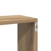 vidaXL Wall Shelf Artisian Oak 167.5x18x68 cm Engineered Wood