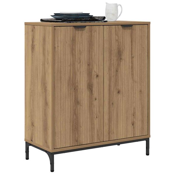 vidaXL Sideboard Artisan Oak 69.5 x 33 x 82 cm Engineered Wood
