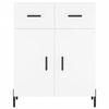 vidaXL Highboard White 69.5x34x180 cm Engineered Wood