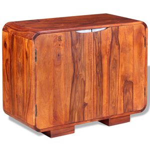 vidaXL Sideboard Solid Acacia Wood 75x35x60 cm