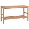 vidaXL Vanity Cabinet | Warm wood | Solid Teak wood | 132x45x75 cm
