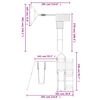 vidaXL Outdoor Playset Solid Wood Douglas