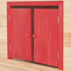vidaXL Kids Play House Fir Wood Red