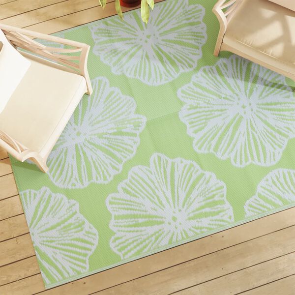vidaXL Outdoor Carpet ARAKIL Green 160x230 cm PP