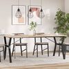 vidaXL Dining Table Legs Y-Frame 180x80x73 cm Steel
