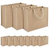 vidaXL Jute Handbags 10 Natural 42 x 33 x 19 cm 100% Tossa Jute