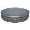 Bestway Pool Cover &Oslash;6.71 m Round Polyester Grey