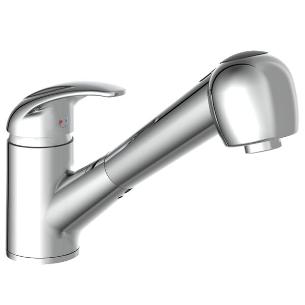 SCH&Uuml;TTE Sink Mixer with Pull-out Spray ALBATROS Chrome