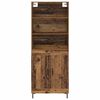 vidaXL Highboard Old Wood 69.5 x 34 x 180 cm Engineered Wood