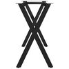 vidaXL Dining Table Leg X-Frame 120x50x72 cm
