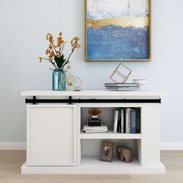 vidaXL Mini Sliding Cabinet Door Kit Carbon Steel 152 cm