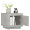 vidaXL Coffee Table Concrete Grey 51x50x45 cm Engineered Wood