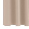 vidaXL Blackout Curtains with Rings 2 pcs Taupe 175 x 140 cm Polyester