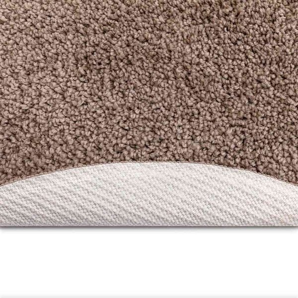 vidaXL Anti-slip Shaggy Rug Brown 160 x 160 cm PP
