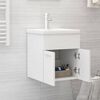 vidaXL Sink Cabinet White 41x38.5x46 cm Engineered Wood