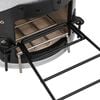vidaXL Camping Wood Stove Silver 45x25x26 cm Steel