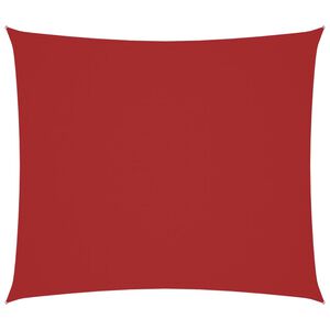 vidaXL Sunshade Sail Oxford Fabric Rectangular 2x2.5 m Red