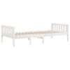 vidaXL Children's Bed without Mattress White 90x190 cm Solid Wood Pine