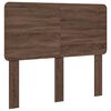 vidaXL Bed Frame with Headboard Brown Oak 120 x 200 cm Solid Pine Wood