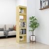 vidaXL Book Cabinet/Room Divider 40x30x167.5 cm Solid Pinewood