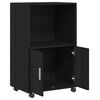 vidaXL Cabinet Black Oak 55 x 40 x 82 cm