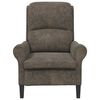 vidaXL Armchair Dark grey 76 x 94 x 102 cm Faux Leather
