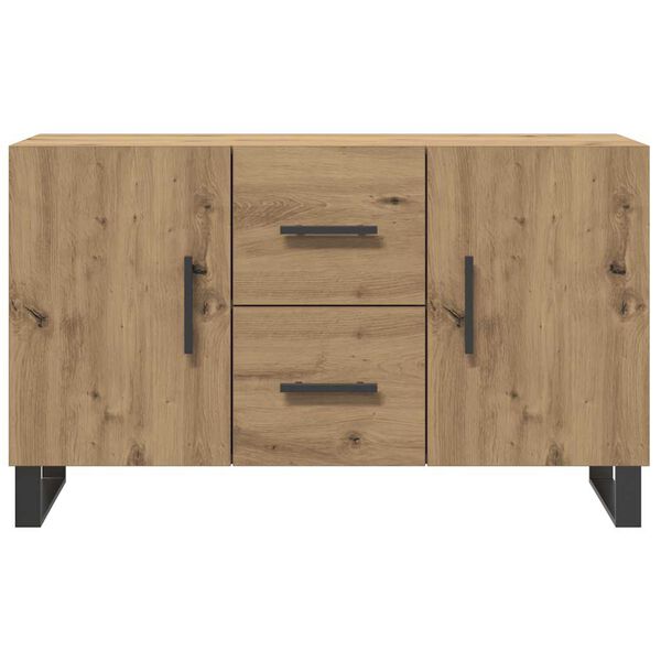 vidaXL Sideboard Artisan Oak 100x36x60 cm Engineered Wood