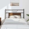 vidaXL Replace Headboard Brown Oak 80 cm Engineered Wood and Steel
