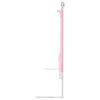 vidaXL Toddler Safety Bed Rail Pink 160x25 cm Fabric