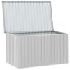 vidaXL Garden Storage Box Grey 171x99x93 cm