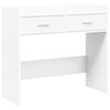 vidaXL Console Table White 90 x 35 x 80 cm Engineered Wood