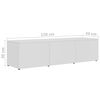 vidaXL TV Cabinet White 120x34x30 cm Engineered Wood