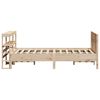 vidaXL Bed Frame without Mattress 160x200 cm Solid Wood Pine