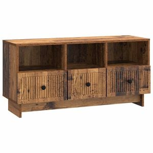 vidaXL TV Cabinet Old Wood 102 x 34.5 x 50 cm Engineered Wood