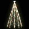 vidaXL Christmas Tree Net Lights with 250 LEDs Cold White 250 cm
