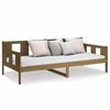 vidaXL Day Bed without Mattress Honey Brown Solid Wood Pine 90x190 cm Single
