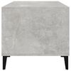 vidaXL Coffee Table Concrete Grey 90x49x45 cm Engineered Wood