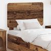 vidaXL Headboard with Headboard Old Wood 75 cm Engineered wood