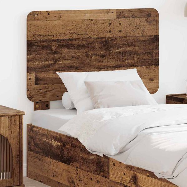 vidaXL Headboard with Headboard Old Wood 75 cm Engineered wood