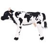 vidaXL Standing Plush Toy Cow Black and White XXL