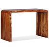 vidaXL Sideboard/Desk Solid Acacia Wood Brown