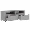 vidaXL TV Cabinet VISNES Concrete Grey 100x40x38 cm Engineered Wood