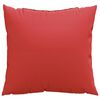 vidaXL Sofa Cushions 4 pcs Red 50x50 cm Fabric