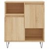 vidaXL Sideboards 3 pcs Sonoma Oak Engineered Wood