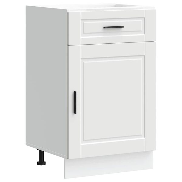 vidaXL Kitchen Base Cabinet&nbsp;Porto White Engineered Wood