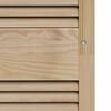 vidaXL Cabinet Door Natural 140.5 x 2 x 49.5 cm Solid Pine Wood