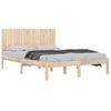 vidaXL Bed Frame without Mattress 200x200 cm Solid Wood Pine