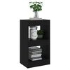 vidaXL Book Cabinet/Room Divider Black 40x30x72 cm