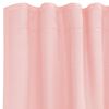 vidaXL Voile Curtains with Rod Pockets 2 pcs Pink